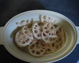 蓮根とキノコとベーコンの美味簡単パスタ作り方2写真