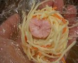 パリパリポテトのウインナー包み揚げ♪作り方3写真