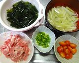 豚肉とセロリのビリ辛和え作り方1写真