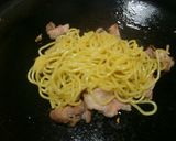 豆乳&豆腐で作る焼きそば入りお好み焼き作り方4写真