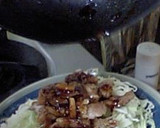 衝撃!　厚切り肉がペラペラに　豚生姜焼き作り方19写真