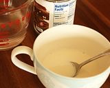 ほんのりバニラのホットコンデンスミルク作り方1写真