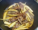 ヘルシー！牛肉とごぼうのあっさり佃煮作り方5写真