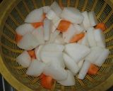 大根と鶏肉のウエイパー煮作り方1写真
