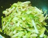 簡単★白菜と豚ひき肉のトロミ炒め作り方4写真