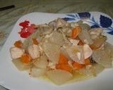 大根と鶏肉のウエイパー煮作り方7写真