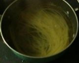 水菜と豚肉のスパゲティ☆ゆず胡椒風味作り方1写真