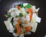 簡単手早くボリュームアップ中華丼作り方3写真