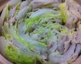 とにかく簡単！！白菜と豚バラの土鍋蒸し作り方3写真