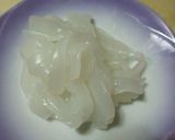 釣り人が作るアオリイカの肝黄身和え作り方1写真