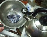 釣り人が作るアオリイカ皮の湯引き作り方1写真