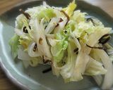 白菜の芯＊しゃきしゃきサラダ作り方4写真