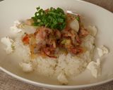 鶏肉と根菜のポワレ♪熱々スープ添えライス作り方8写真
