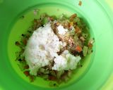 根菜ハンバーグ☆きのこ餡かけ作り方2写真