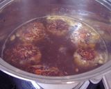 スプーンで食べる和風煮込みハンバーグ作り方8写真