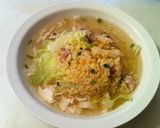 豚こまで旨みＵＰあんかけレタスチャーハン作り方10写真
