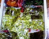 お弁当に!梅、海苔、塩ご飯♪作り方2写真