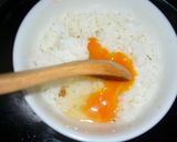 レンジで!お夜食に 昆布ぞうすい作り方1写真