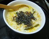 レンジで!お夜食に 昆布ぞうすい作り方4写真