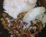 インド料理：野菜が沢山のスパイシーピラフ作り方9写真
