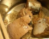 サバ缶の味噌汁～ダシいらずの満足魚汁～作り方2写真