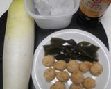 大根ととり肉団子煮作り方1写真