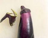 香り立つバジルの天ぷら　紫色茄子の天ぷら作り方2写真