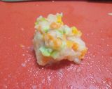 離乳食後期★鶏団子の和風あんかけ作り方4写真