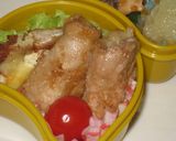お弁当に★豚ジャガ巻き バター醤油味作り方6写真