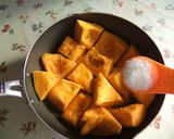 めんつゆで♥かぼちゃの煮物作り方3写真