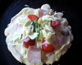 チーズがトロ～リ♡洋風お好み焼き♡作り方6写真