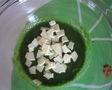 HMで。卵なしほうれん草のケーキ作り方6写真