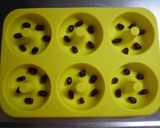 HM抹茶焼きドーナツ♪甘納豆。作り方3写真