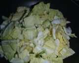 ホワイトソースのいらない白菜のクリーム煮作り方3写真