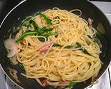 カリカリ揚げの納豆パスタ作り方4写真