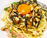 カリカリ揚げの納豆パスタ作り方6写真