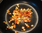 キムチ炒飯のたまご巻き♪作り方2写真