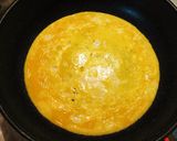 キムチ炒飯のたまご巻き♪作り方5写真