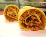 キムチ炒飯のたまご巻き♪作り方9写真