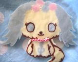 キャラチョコ　ホウオウ　キャラデコケーキ作り方14写真