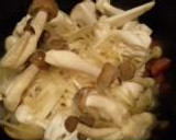ウインナーとキノコの焼き蒸し作り方2写真