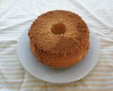 100均の型＊シフォンケーキ(メープル)作り方7写真