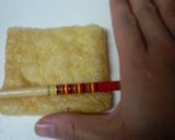 簡単☆余ったカレーでカレー巾着揚げ！作り方2写真