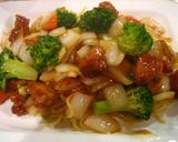 カリカリ焼きそばの上に中華名菜　酢豚作り方7写真