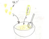 卵なし♪しっとりりんごのパンケーキ作り方5写真