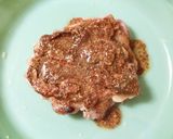 蜂蜜マスタードの鶏肉とポルチーニのグリル作り方10写真