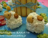１歳☆誕生日ケーキ☆羊年新年お祝いにも♪作り方29写真