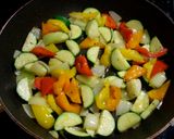 カラフル野菜の洋風くるみ白和え作り方3写真