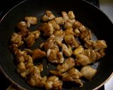 鶏肉のくるみ炒め作り方4写真