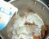 蒸し鶏のクリーム煮作り方4写真